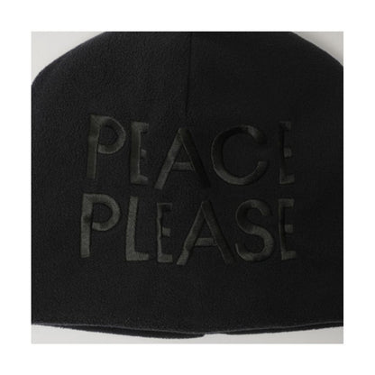 GARBAGE FLEECE BEANIE（PEACE PLEASE）