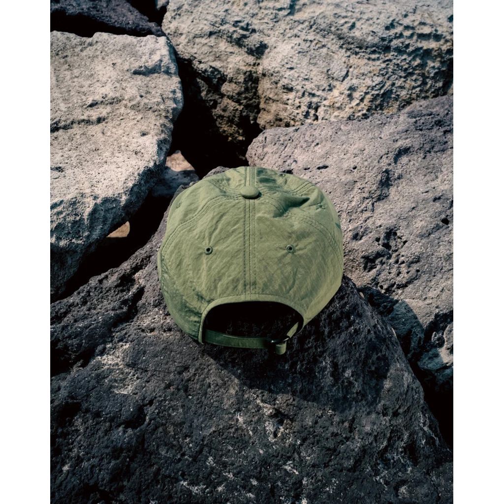 GARBAGE INDUSTRIES  SOFT BRIM 6 PANEL CAP w/ CHIN STRAP (OFFLINE)