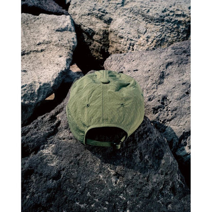 GARBAGE INDUSTRIES  SOFT BRIM 6 PANEL CAP w/ CHIN STRAP (OFFLINE)