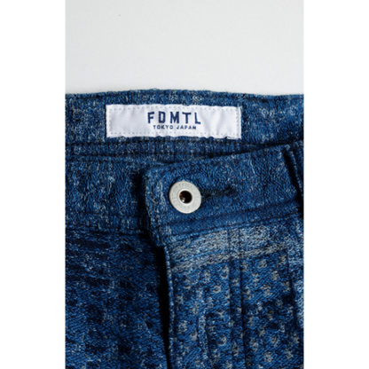 FDMTL BORO JAQUARD WIDE PANTS RINSE