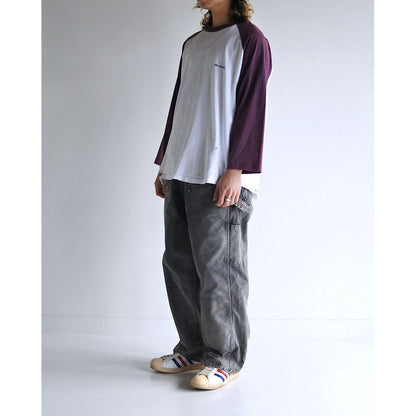 ANACHRONORM  AN307 DAMEGED BASEBALL T-S