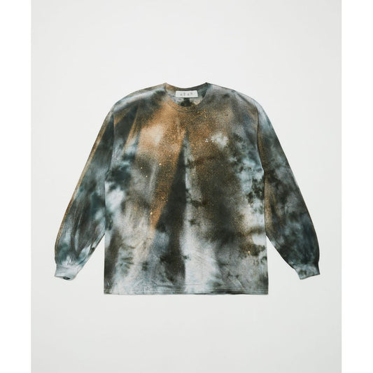 BAL x YUKIDYE  LOGO TIE DYE LS TEE