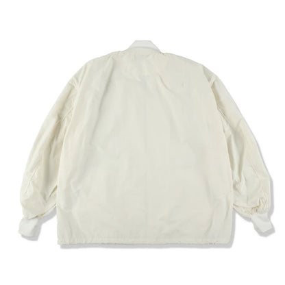 is-ness MILITARY ZIP SHIRT