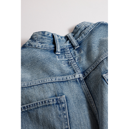 FDMTL FA26JK19U DENIM T-FORM JACKET 3YR WASH