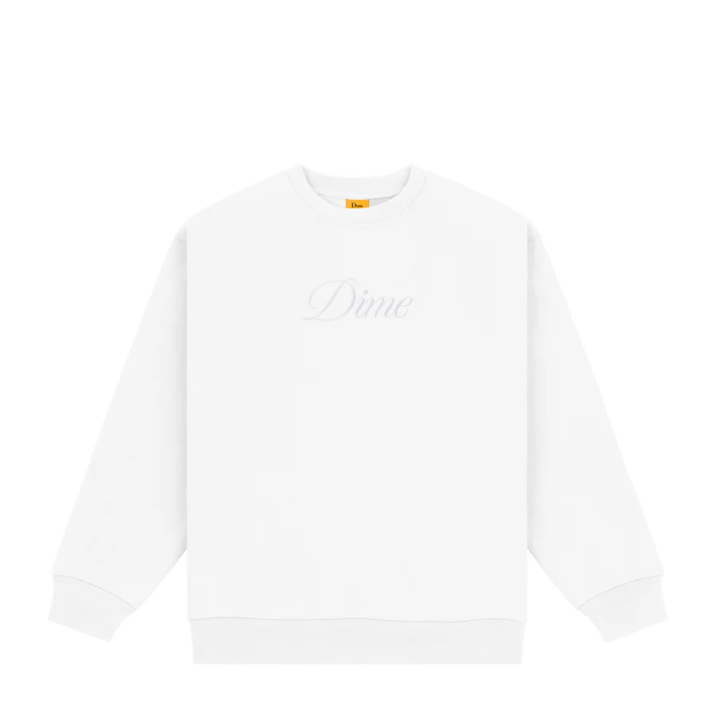 Dime CURSIVE LOGO CREWNECK