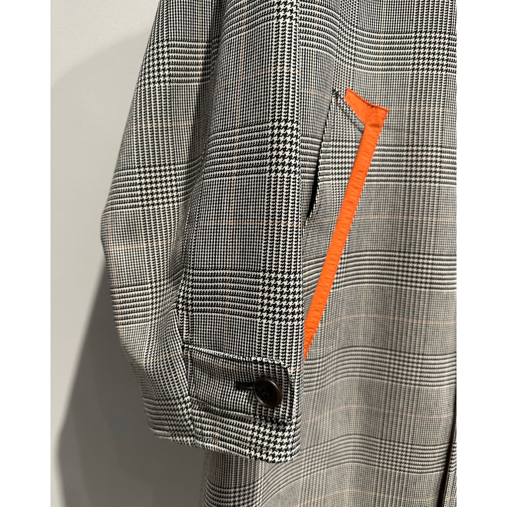 COMME des GARCONS HOMME  ウールエステルグレンチェック コート