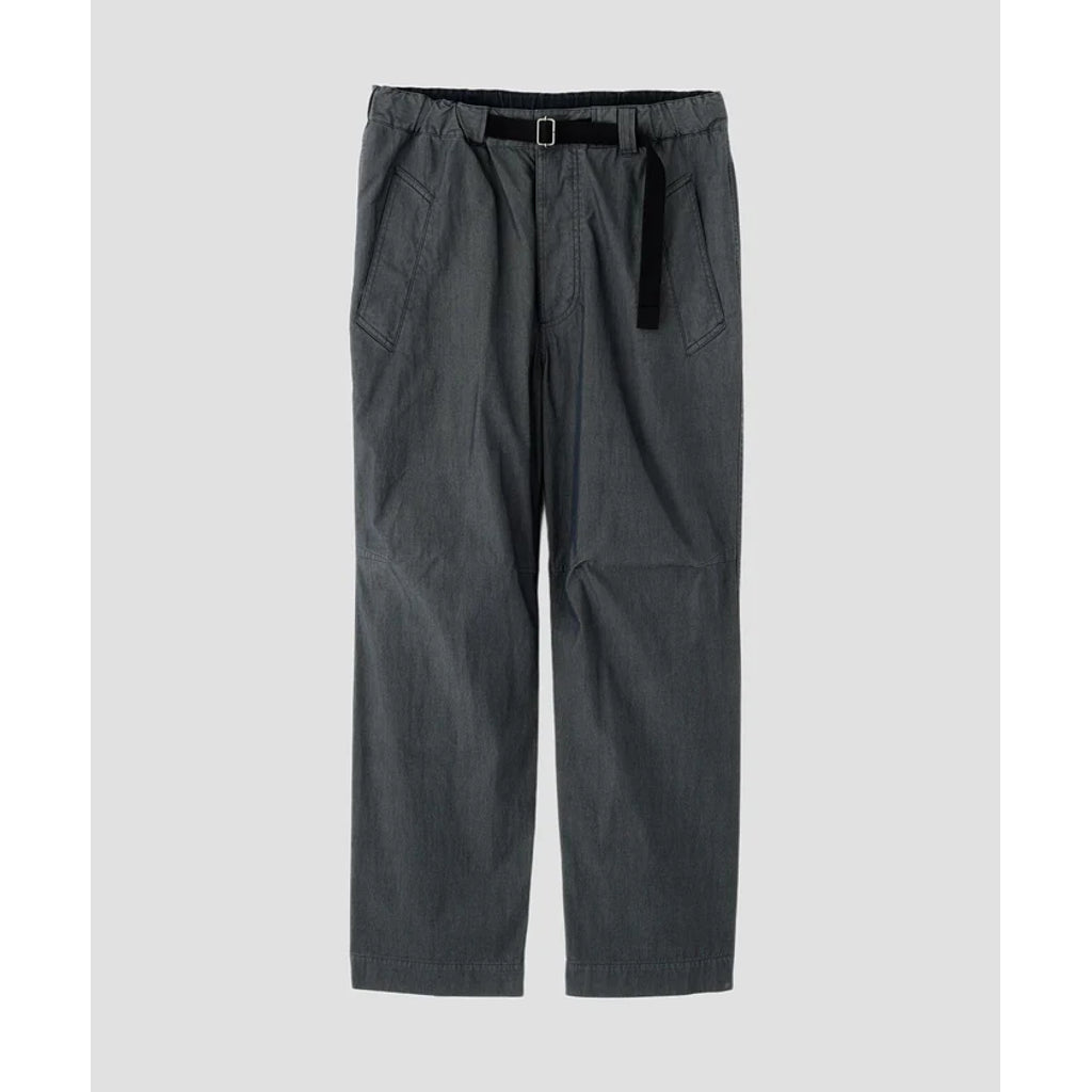 MHL. DENSE COTTON NYLON TROUSERS