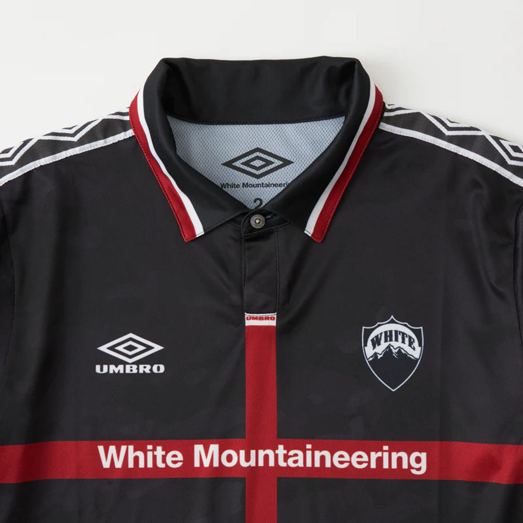 WHITE MOUNTAINEERING WM×UMBRO UNIFORM T-SHIRT – MAROON WEBSTORE