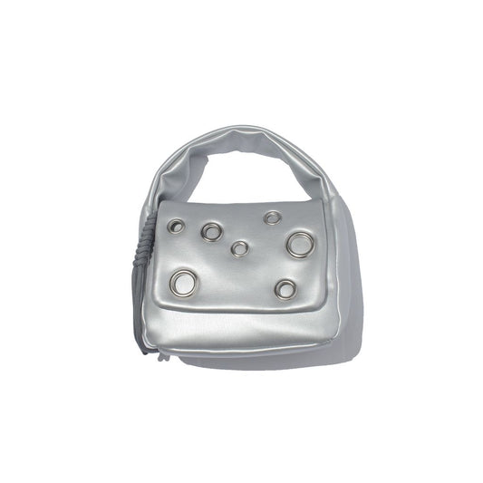 F/CE. TECH LEATHER EYELET MINI POACH