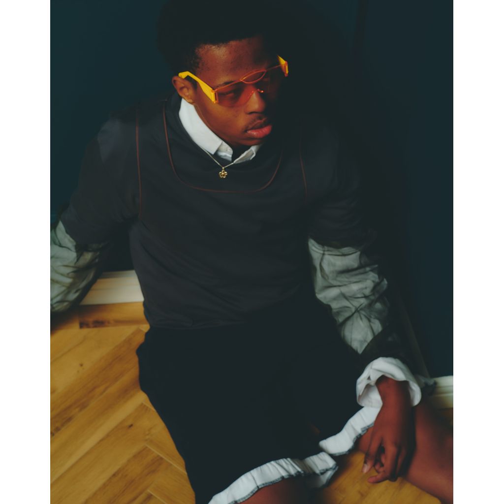 NICK GEAR Sweat Frill Shorts