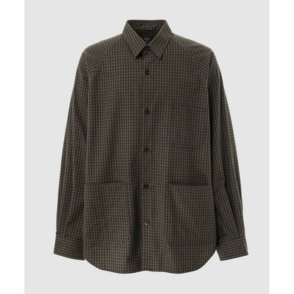 COMME des GARCONS HOMME COTTON FLANNEL CHECK SHIRT