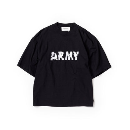 ANACHRONORM ANNK-004 ARMY GLITCH EMBROIDERY S/S T-S