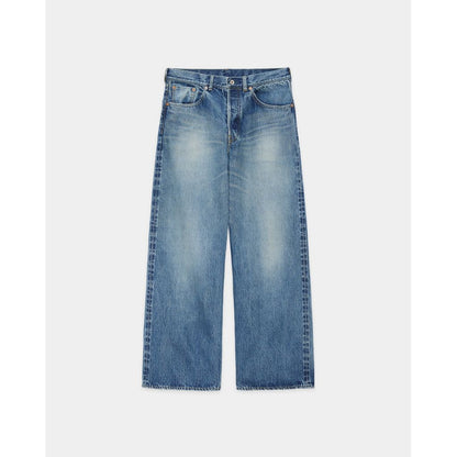 marka ORGANIC COTTON 13.5oz SELVEDGE DENIM WIDE LEG JEANS