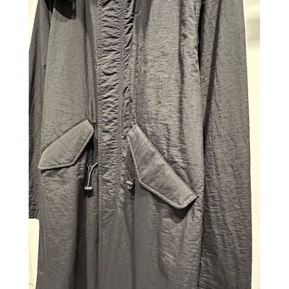 Y's for men NYLON TASLAN MOD COAT WITH THINSULATE