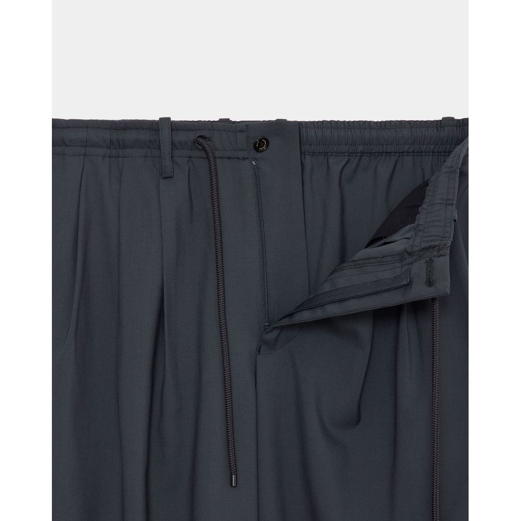 MARKAWARE Organic Wool 2/80 Tropical / Triple Pleated Easy Trousers