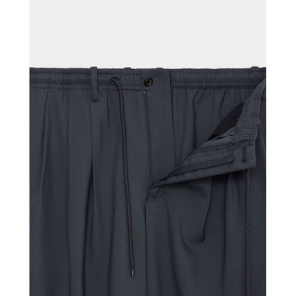 MARKAWARE Organic Wool 2/80 Tropical / Triple Pleated Easy Trousers