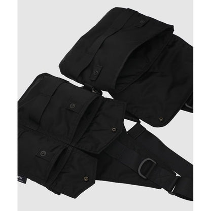 COMME des GARCONS HOMME NYLON TWILL WEIST-LIG BAG（BLACK）