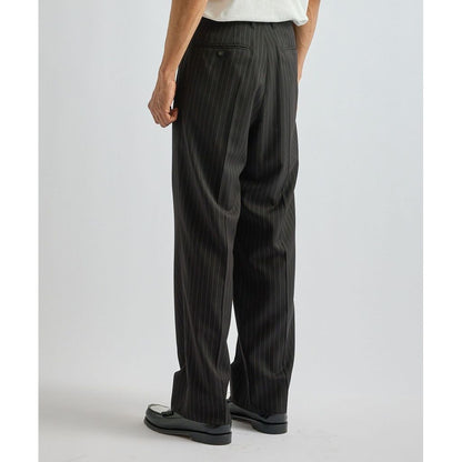 SATURDAYS NEW YORK CITY  George Herringbone Stripe Two Tuck Pant