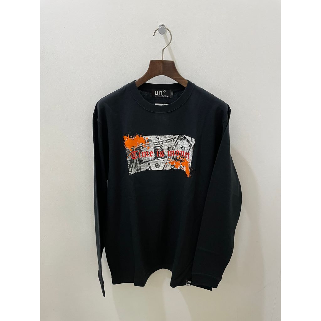 UN TIME IS MONEY L/S TEE