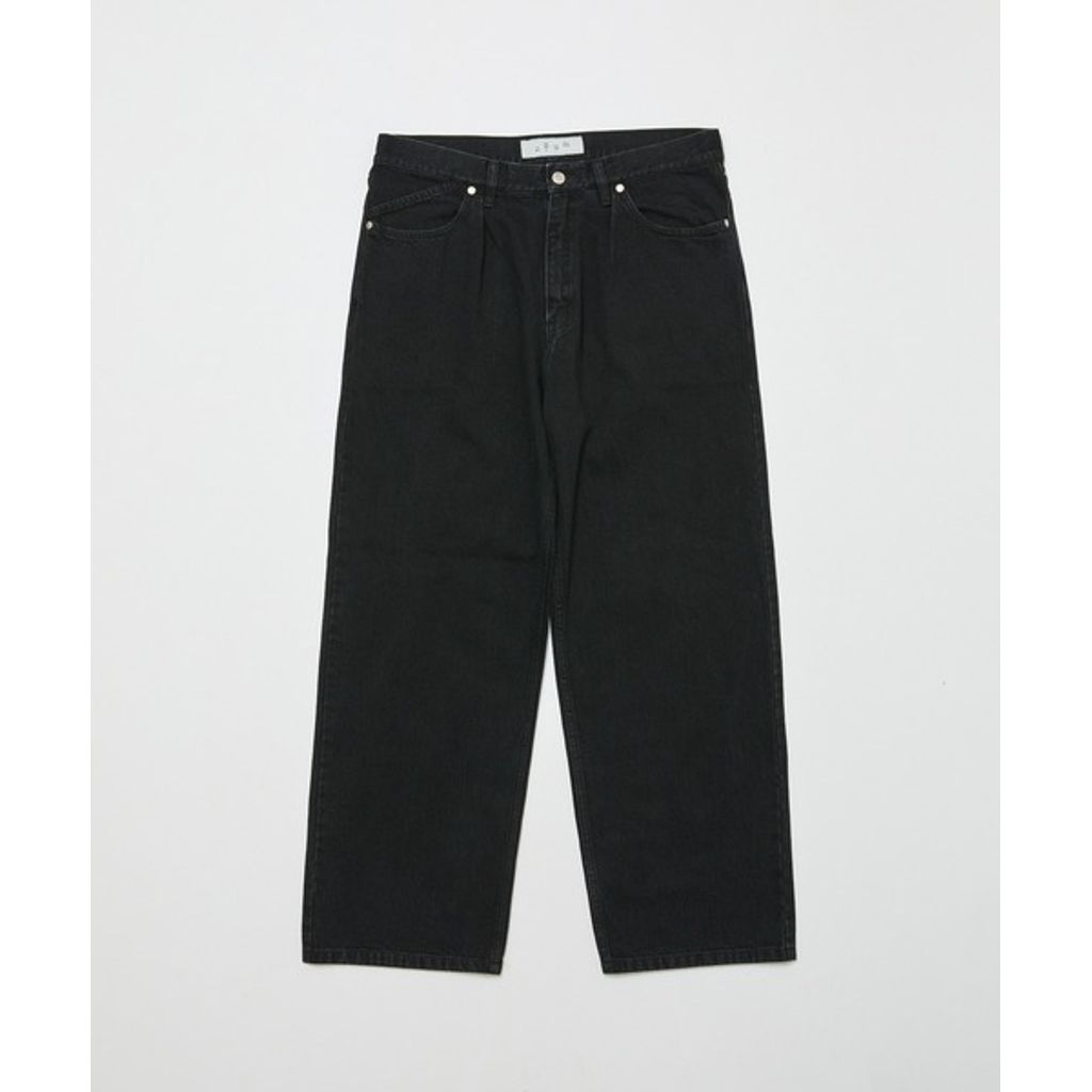 BAL 12OZ STRAIGHT LEG 5P WASHED JEAN
