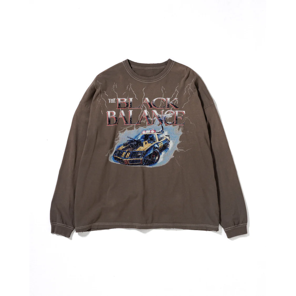 ANACHRONORM DYED CUSTOM CAR GRAPHIC L/S T-SHIRTS DUSTY