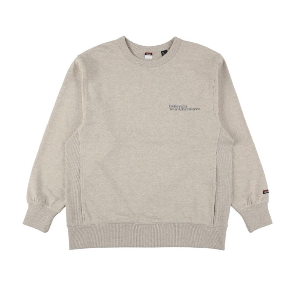 NANGA ECOHYBRID MESSAGE EMB SWEAT