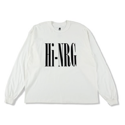 ISNESS MUSIC HI-NRG LONG SLEEVE T-SHIRT