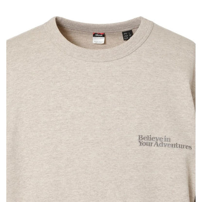 NANGA ECOHYBRID MESSAGE EMB SWEAT
