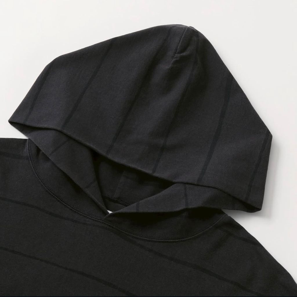 S.F.C SIDE STRIPE HOODY LS TEE (DISCHARGED)