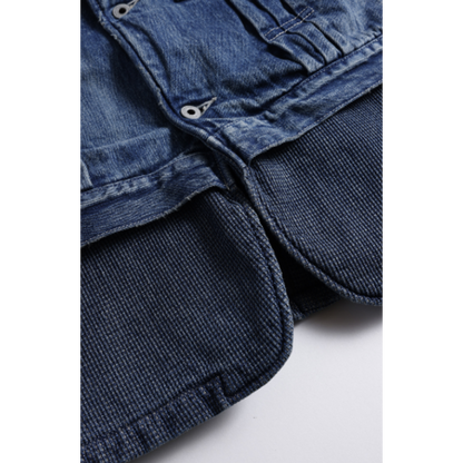 FDMTL FA26JK42U PLEATS LAPEL JACKET 3YR WASH