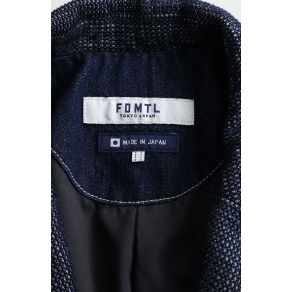FDMTL FA26JK42R  PLEATS LAPEL JACKET RINSE