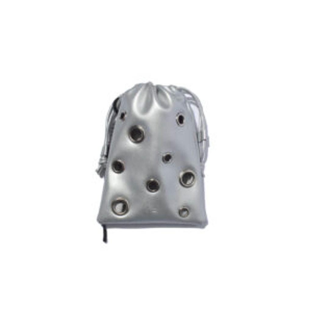 F/CE. TECH LEATHER EYELET POCHETTE