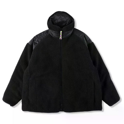 is-ness REVERSIBLE FLEECE DOWN JACKET is-ness×TAION