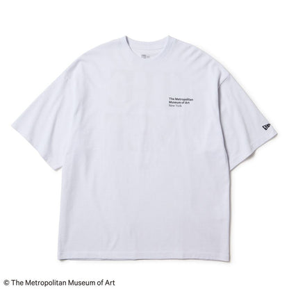NEW ERA  半袖 オーバーサイズド コットン Tシャツ The Met ホワイト