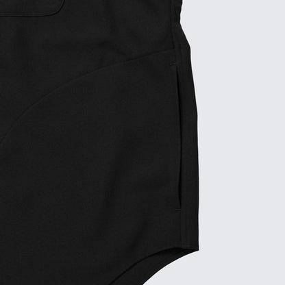 MAGIC STICK THE CORE HALF ZIP SHIRT (BLACK) 26FW-MS8-003