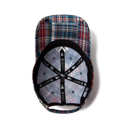 NEW ERA 9TWENTY MLB Patchwork ニューヨーク・ヤンキース マドラスチェック