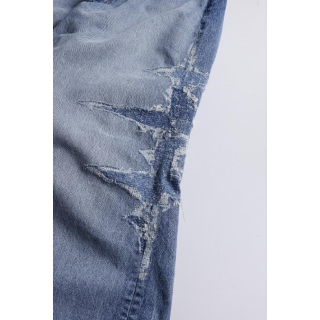 FDMTL FA26PN32H HAKAMA DENIM PANTS 10YR WASH