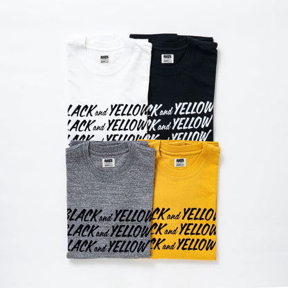 RATS BLACK and YELLOW TEE