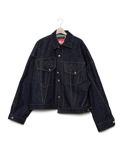 PHENOMENON by FUMITO GANRYU graffiti denim jacket - Indigo