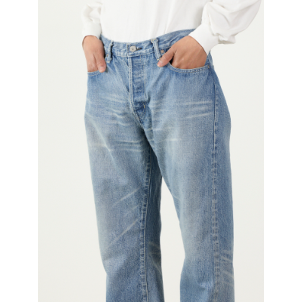 REMI RELIEF 13oz 1954XX DENIM PT(USED BLUE)