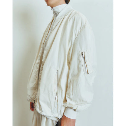 is-ness MILITARY ZIP SHIRT