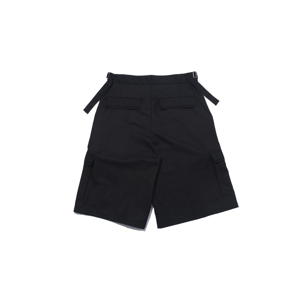 F/CE.  TWISTPOLYESTER WIDE SHORTS