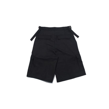F/CE.  TWISTPOLYESTER WIDE SHORTS