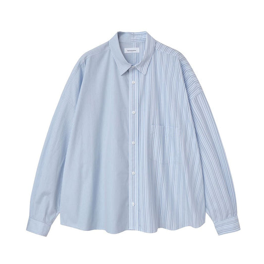 MAGIC STICK 2 Face Dress Shirt (Blue Stripes Mix)