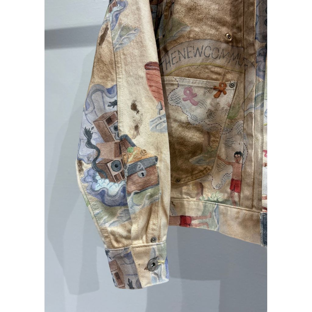 FAF TYPE 2.5 Dirt Denim Jacket (Print)
