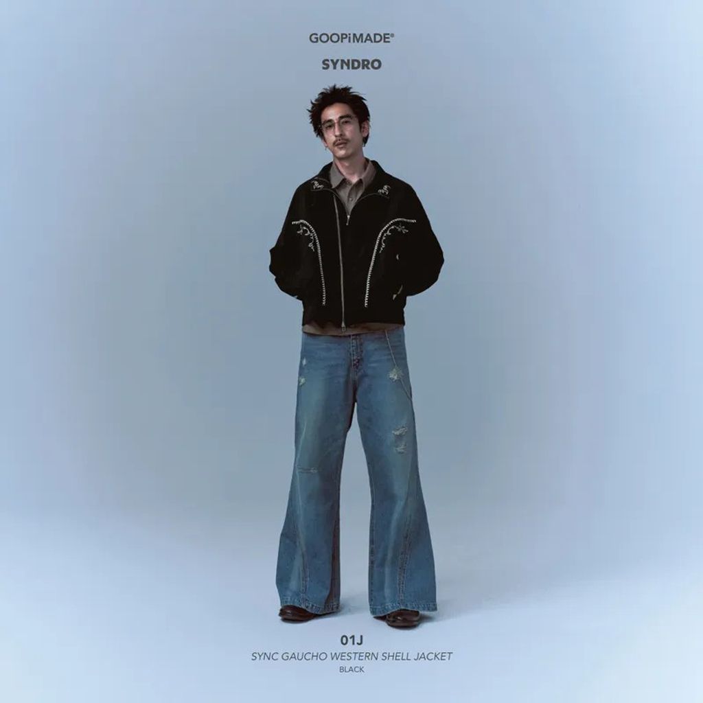 GOOPiMADE 01J-SYNC GAUCHO WESTERN SHELL JACKET