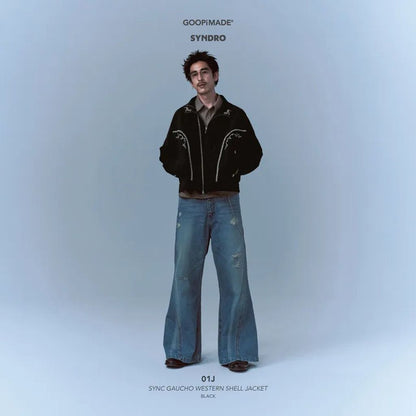 GOOPiMADE 01J-SYNC GAUCHO WESTERN SHELL JACKET
