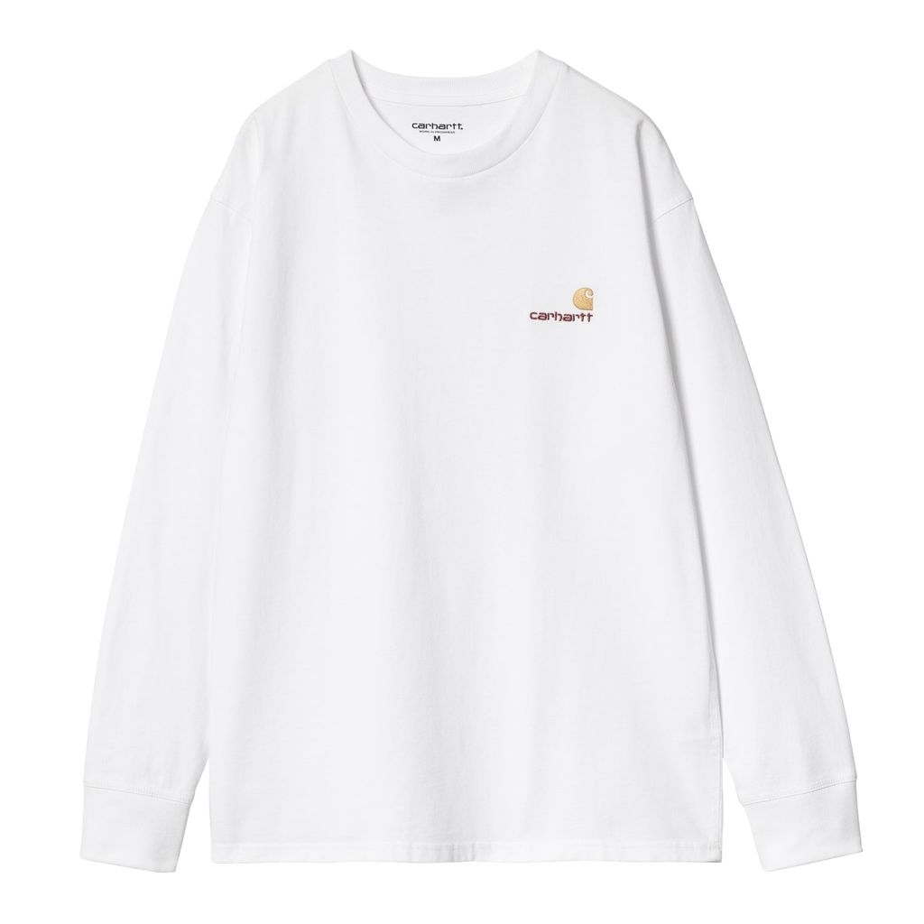 CARHARTT WIP  L/S AMERICAN SCRIPT T-SHIRT