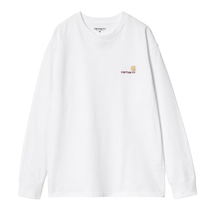 CARHARTT WIP  L/S AMERICAN SCRIPT T-SHIRT