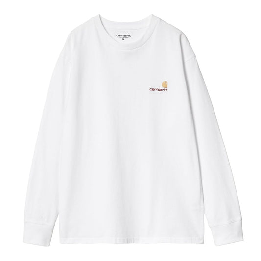 CARHARTT WIP  L/S AMERICAN SCRIPT T-SHIRT